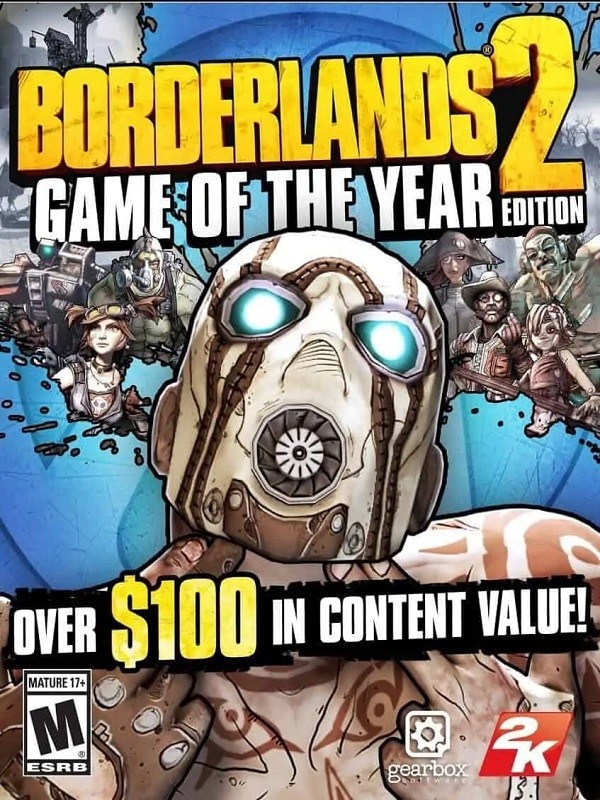 Borderlands 2800 Borderlands 2 Game of the Year Edition купить — изображение 1